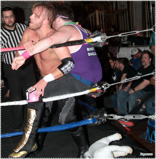  Here’s DL Hurst vs. Bobby Orlando of the Shook Crew during the Blitzkrieg! Pro Wrestling “We Got Th