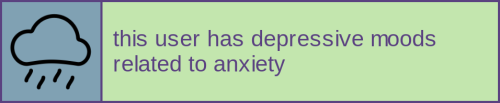 disabilityuserboxes:this user has depressive moods related to anxiety