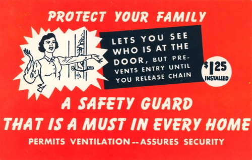 SECURITY WITH VENTILATIONDon’t gamble — protect your home with chain door guards. It is 