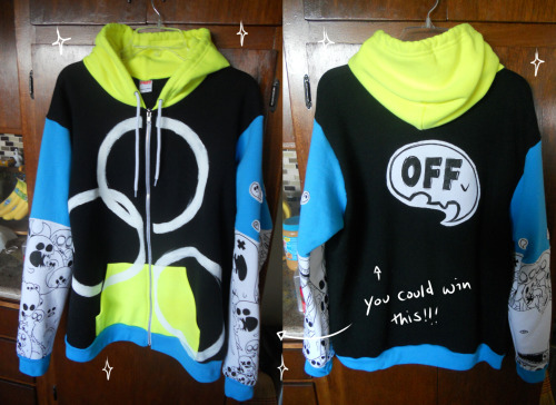 doxolove:OFF HOODIE GIVEAWAY!Thank you so much for the success and expressed interest for the Off 