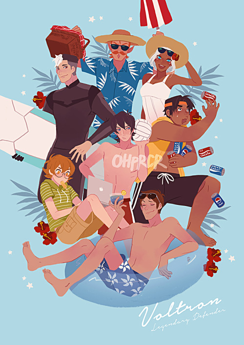 ohprcr: Let’ go to the beach (ﾉ´ヮ´)ﾉ*:･ﾟ✧