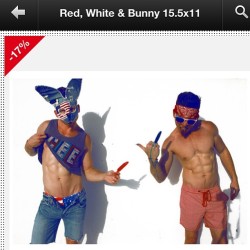 Red, White & Bunny - available on @fab