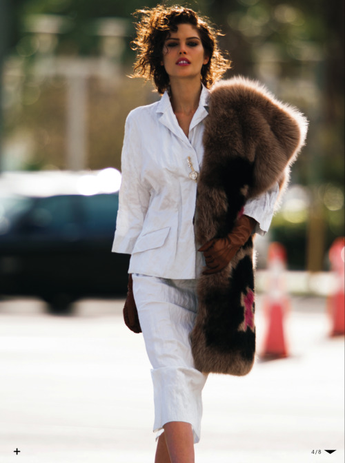 iconographyblog:  Catherine McNeil | Photography by Hans Feurer | For Vogue Magazine Japan | May 2013