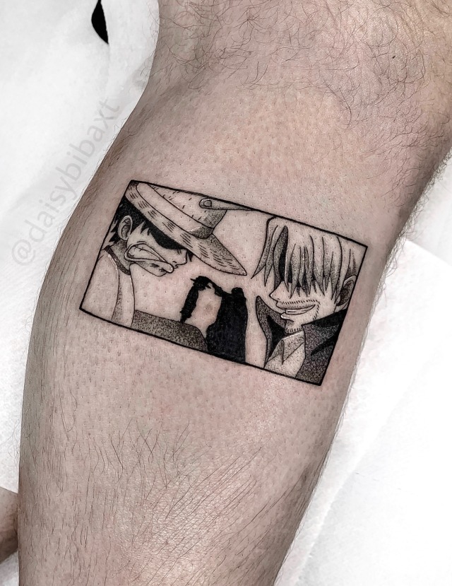 Tattoo uploaded by INKRAY  MONKEY D LUFFY  CONTACT ON INSTAGRAM  INKRAY  killua killuazoldyck hunterxhunter animetattoo anime manga  mangatattoo naruto narutotattoo sasuke sasuketattoo onepiece  onepiecetattoo myheroacademia 