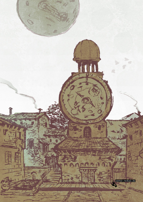Circles? Perspective? pffffff Deal with my head canon of mediterranean Clock Town.