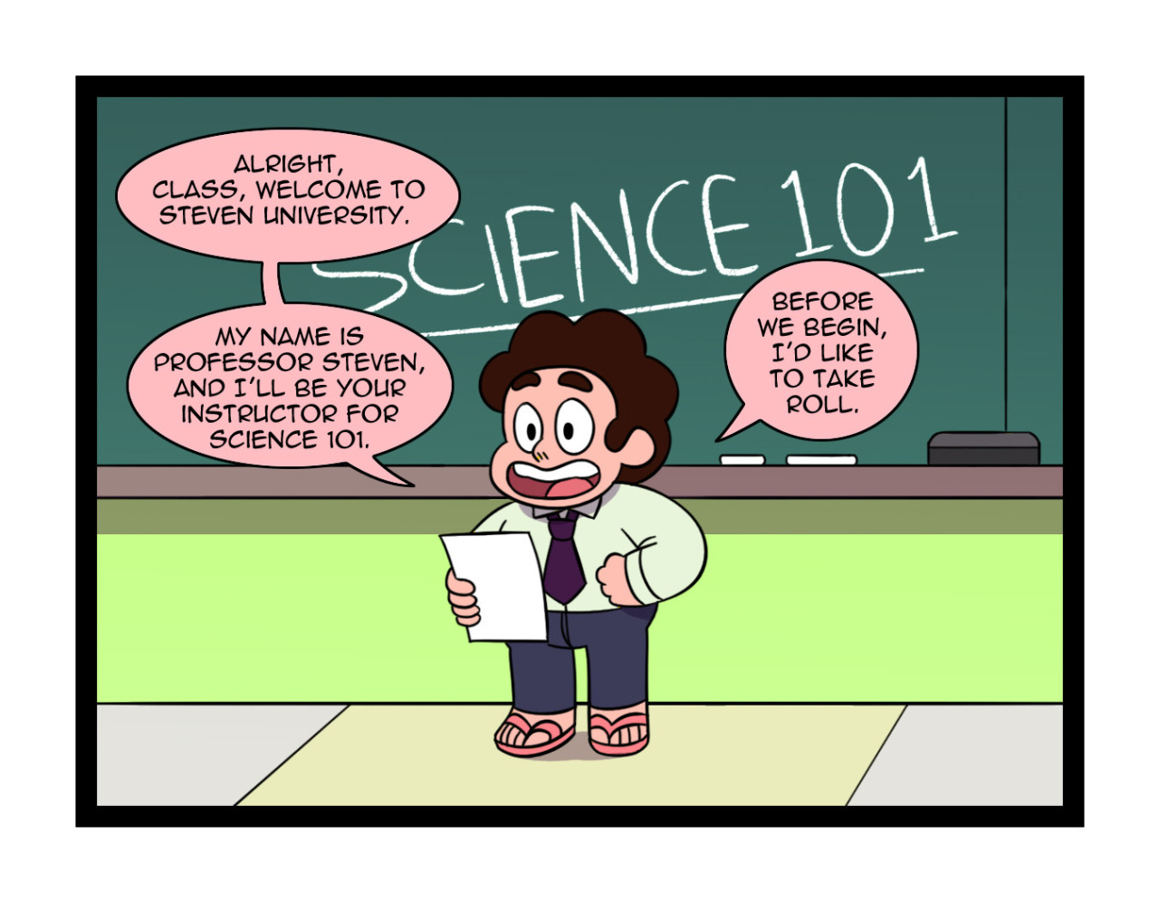 askbeachcitygems:  neoduskcomics:  Steven Universe: Steven UniversityThis is a parody
