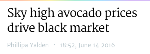 useless-newzealandfacts:The avocado crime ring affects everyday New Zealanders…