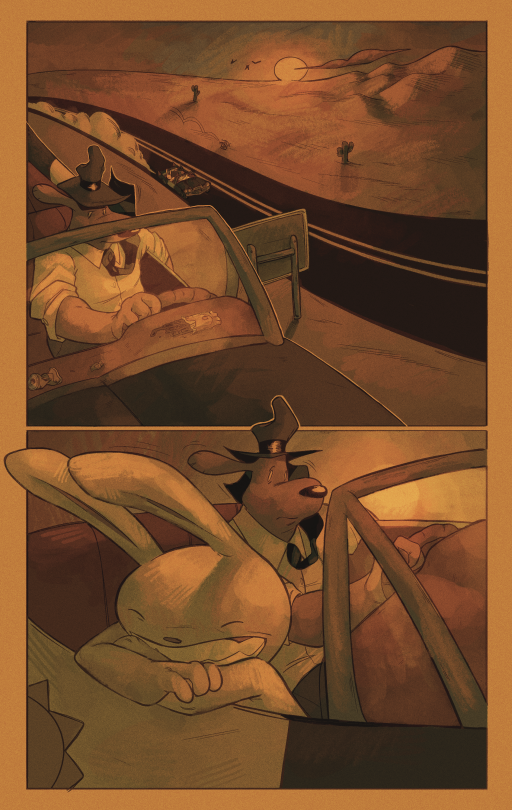 sootnuki:comic thingythumbnails + dialogue by @skelunkercleanup + inking by @brawcoliecoloring