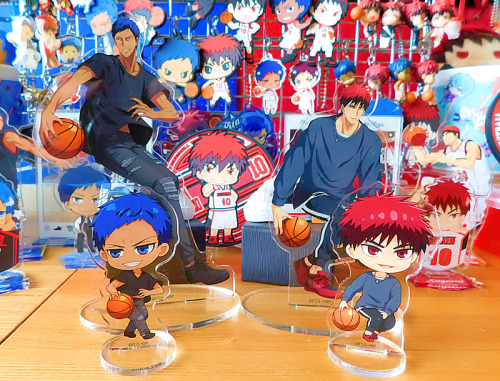 Aomine Daiki & Kagami Taiga Chara Acrylic Figure StandsThey look better now that I have them wit