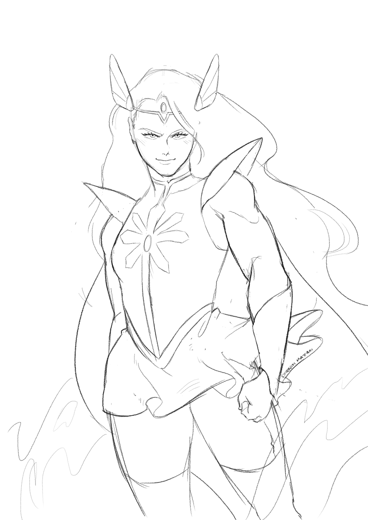 shirojikimattari: SHE-RA AND THE PRINCESSES OF POWER SKETCH DUMP!!   Quick exercises