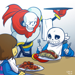 spewpew:  Master chef Papyrus presents the