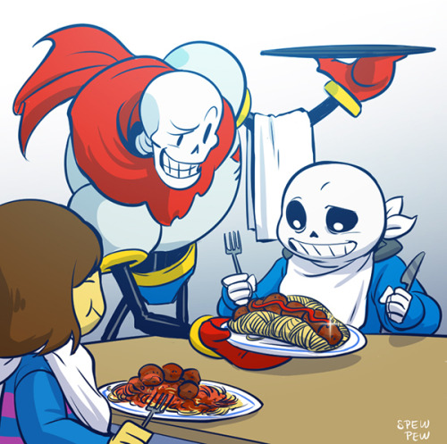 XXX spewpew:  Master chef Papyrus presents the photo