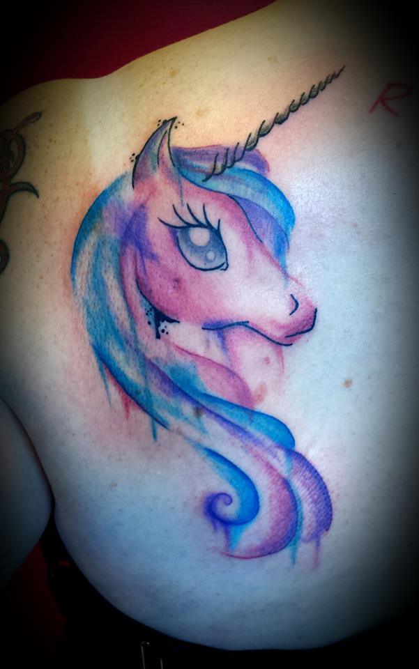 fuckyeahtattoos:  Done by the amazing Deb Tattoo at Spade Tattoo Shop !Grez-Doiceau