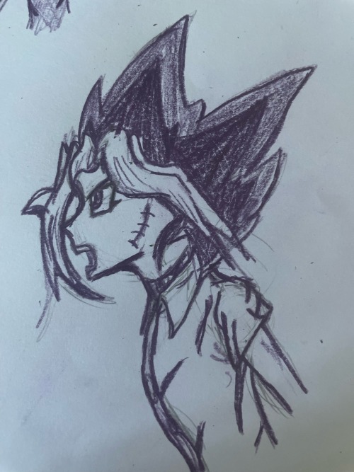 Some Yugi Muto Drawings I Did