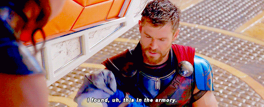 bayleafpaprika:— Thor “President of the Valkyrie Fan Club” Odinson