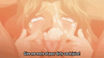 hentai-sekkusu:  Mmmmmm yummy cum 😍❤