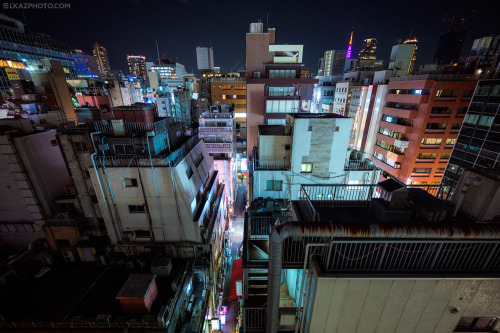 Patchwork Rooftops, Shinbashi 新橋