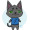 silver-tongues-blog:island-musings:Codes for my moon and paw print mosaics that were