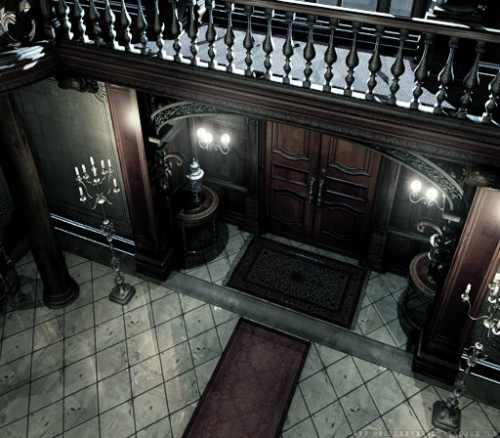 Resident Evil REmake pre-rendered backgrounds