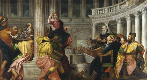 Jesus among the Learned Men, Veronese, ca. 1560