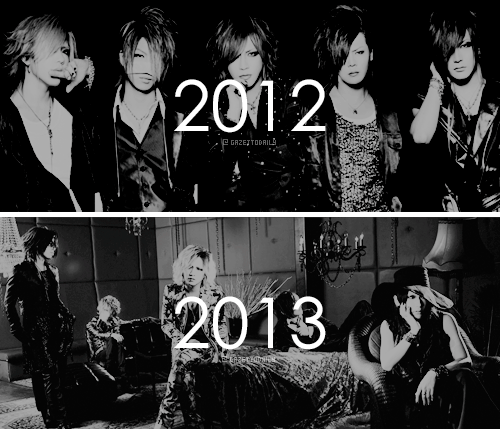 gazettodaily:the GazettE through the years: 2002 - present