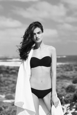 senyahearts:  Blanca Padilla by Quentin De Briey for Zara Home, Beach Collection Spring/Summer 2015  