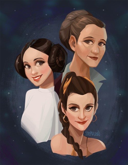 stephlewart: RIP Carrie Fisher.  May the force be with you