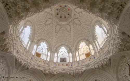 vintagepales: Great White Rotunda of Castle Sammezzano in Tuscany, Italy