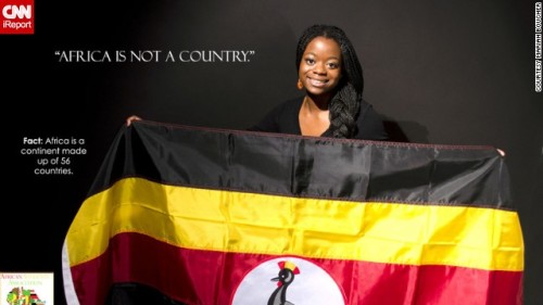 tokenblackconfessions:  Photos from Ithaca College’s African Student Association “Fight the Stereotype” campaign. So important. 