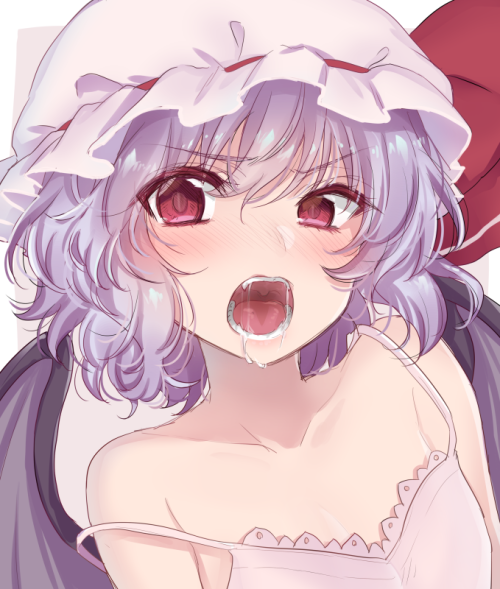 Porn photo remilia scarlet (touhou) drawn by asa (coco)