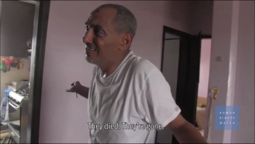 theyemenite:  - A resident who lost his family to a Saudi airstrike in the port city of Mokha, Yemen, 24th July 2015.   The residential compound which was targeted was home to the workers of the steam power plant and their families. More than 60 people