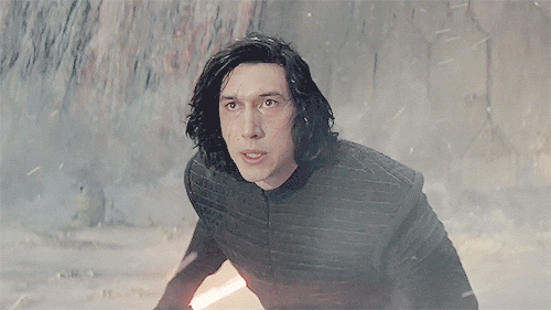 thekylosource:Ben Solo Kylo Ren vs Uncle Luke Luke Skywalker