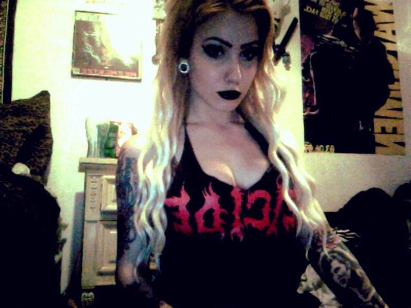 nekr0mantic:  My Deicide shirt is fucking wicked.  &lt;3