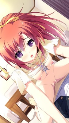 yoshicko-uncensored-hentai:  Redhead Request :katakura saki by sayoriMore about requests &amp; DL requests packs !