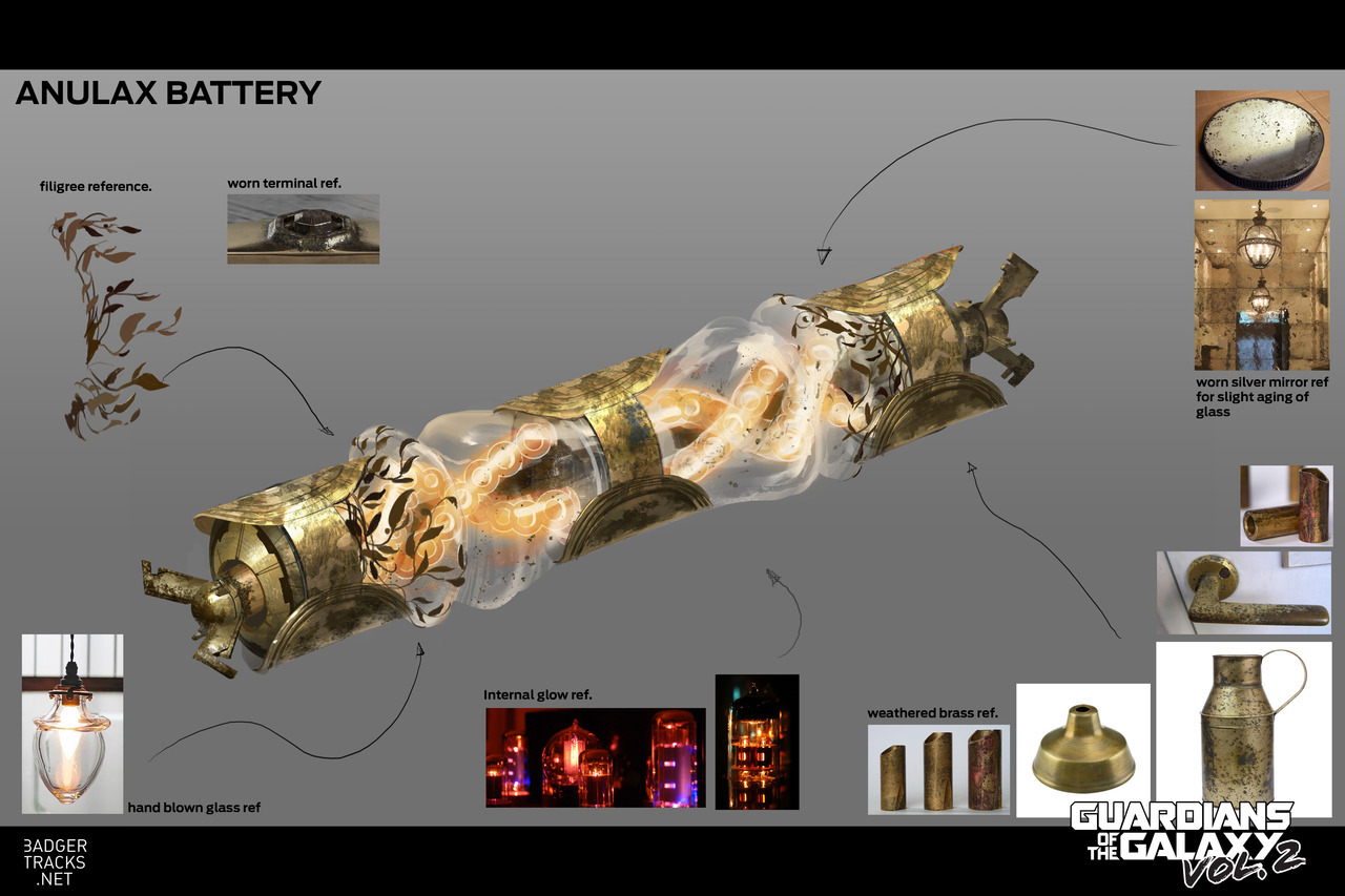 muonbee:   Guardians of the Galaxy 2 - Anulax BatteryOne of the assets I was asked
