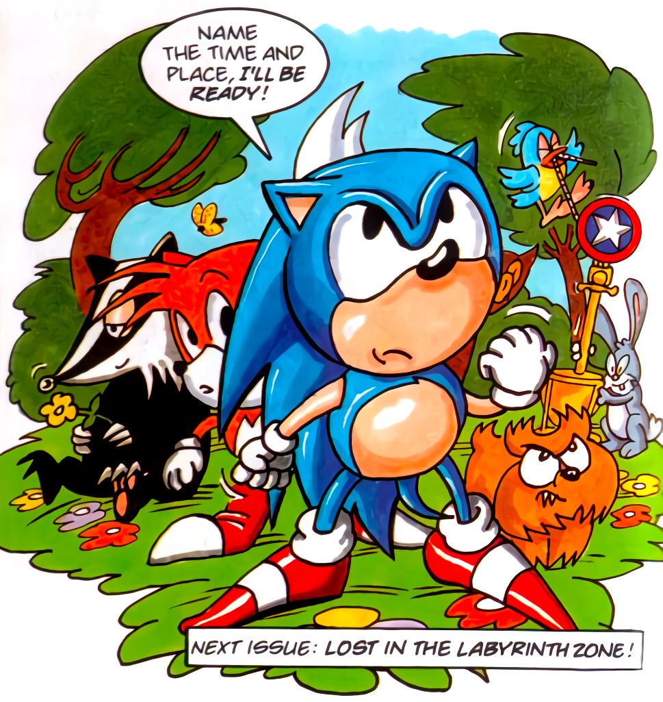 We Love Sonic Comics