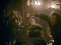 princessgisla:Rollo practices fighting blindfolded (because why not)