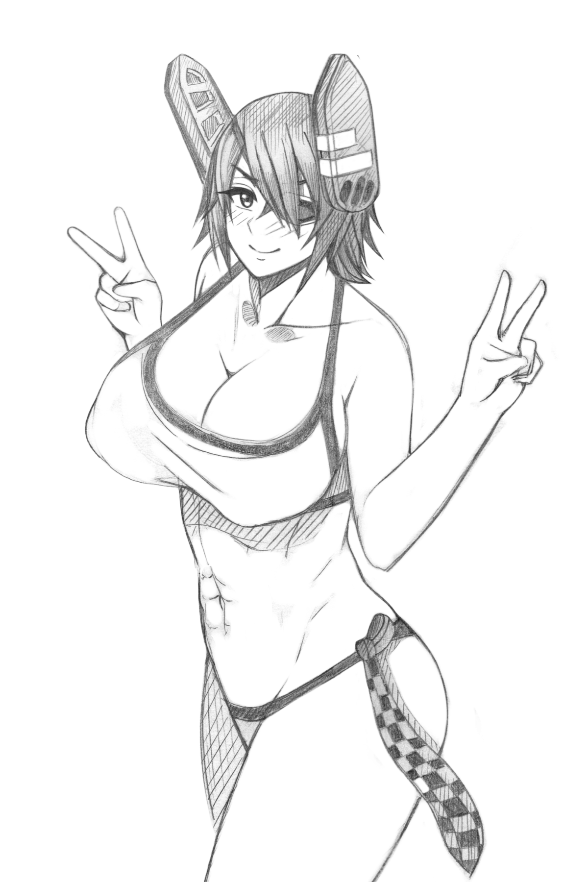 aki-san94:  Have this traditional sketch I did of Tenryuu, can’t do any better
