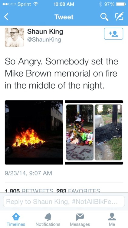 jamietheignorantamerican: #FergusonIsntOver WHAT THE EVERLOVING FUCK IS WRONG WITH THESE PEOPLE?!&nb