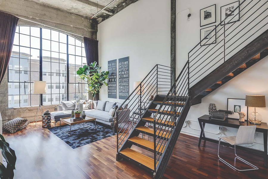 loftyexpectations:  Industrial loft in San Francisco