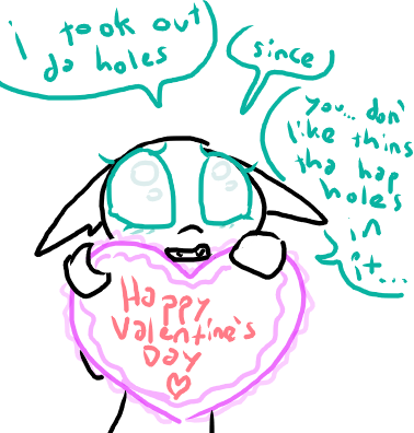 wolfnanaki:  tgweaver:  happy valentine’s day from the changeling gal I was thinking