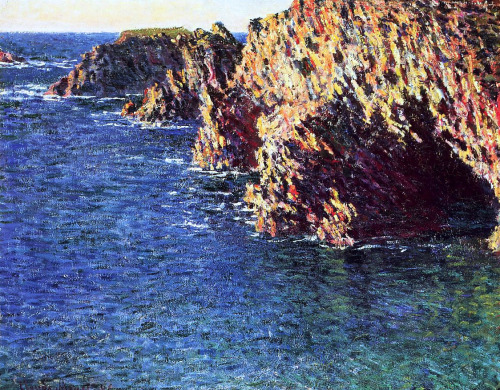 Claude Monet: The Grotto of Port-Domois, 1886.