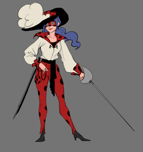 ladybug musketeer