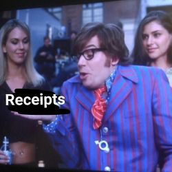 When someone asks for the receipts and your just like &ldquo;😂😂😂, sooo&hellip;&rdquo; #austinpowers #receipts #