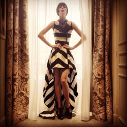 oh-so-coco:  My look for tonight’s amfAR