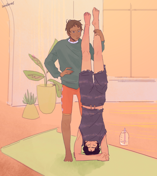 sanifaras: yoga shenanigans