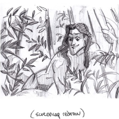 And then just the Tarzan studies from the recent sketchbook stuff. 