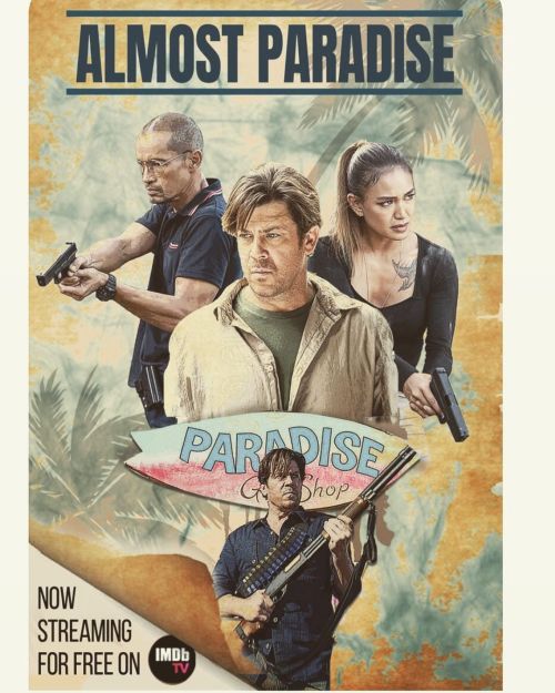 christiankane1Loving!!! the fan art coming in. This one by Robin Penninger. Catch #almostparadise fr