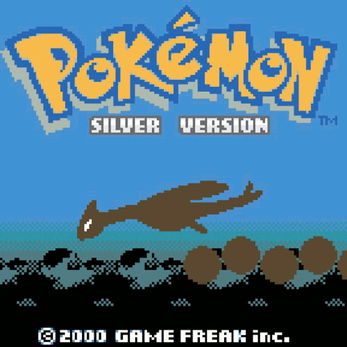 general-teddie:Pokemon Silver - Title screen
