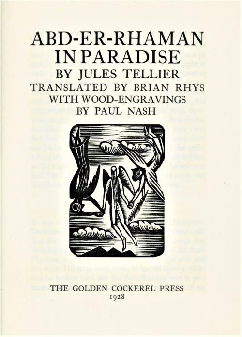 Wood Engraving WednesdayPAUL NASHThis week we present original wood engravings by English paint